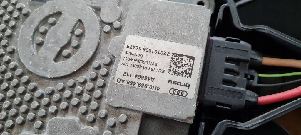 фото №8, A6 c7 4g lift вентиляторы радиатора модули 3.0 tfsi 4h0121003n s4 b8 s5 sq5