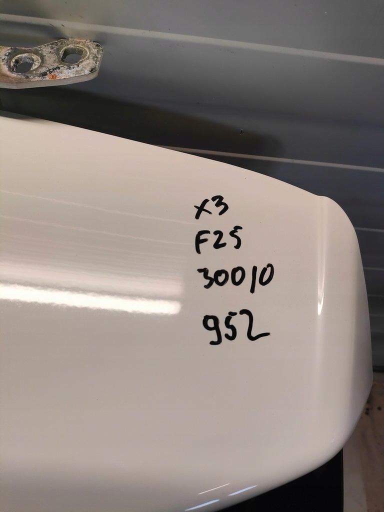 фото №11, Bmw x3 f25 крышка багажника alpinweiss