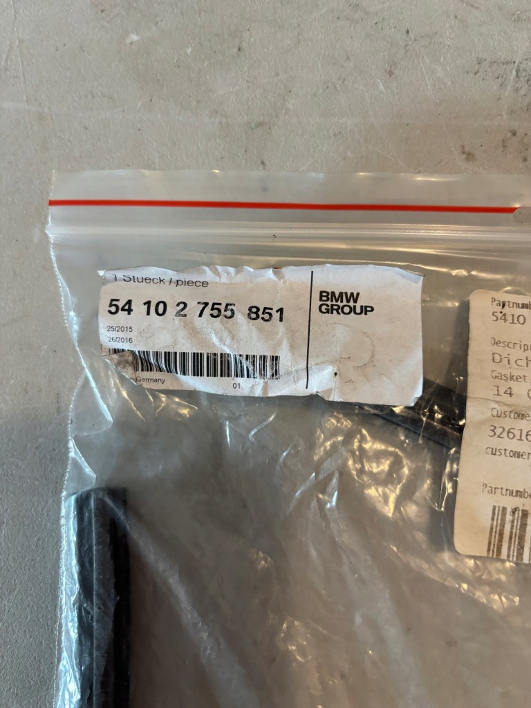 Mini r55 r60 r61 r56 прокладка стекло люк 5410 2755851 Цена