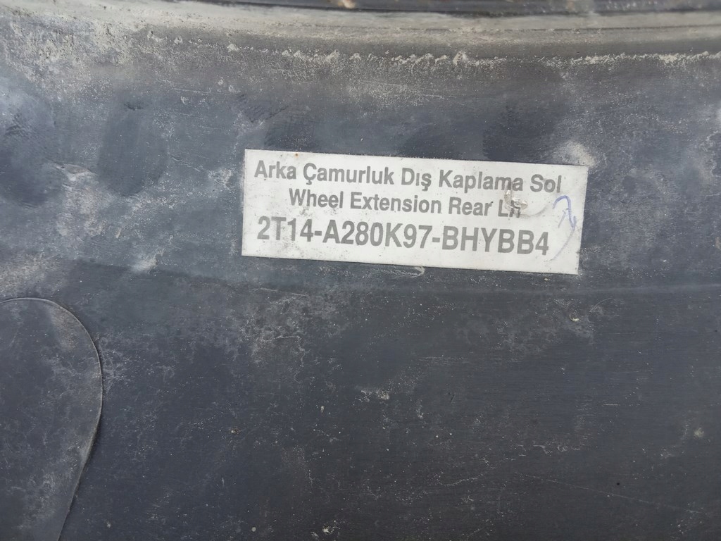 фото №8, Ford tourneo connect 03-06r. - молдинг крыла lt