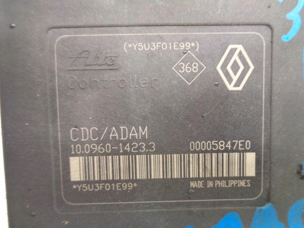 фото №2, Насос abs renault espace iv 3.0 dci 8200159837d