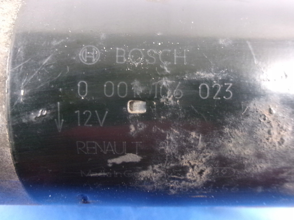 фото №5, Renault megane ii 2.016v стартер bosch 001106023 перевірений
