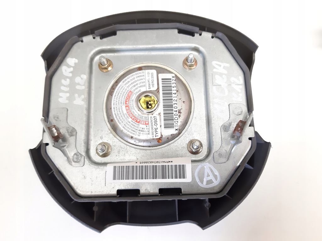 фото №6, Nissan micra k12 подушка air bag водій пасажир