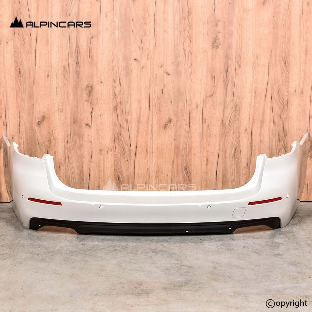 фото №7, Bmw 5 g31 lci lift бампер задня mineralweiss