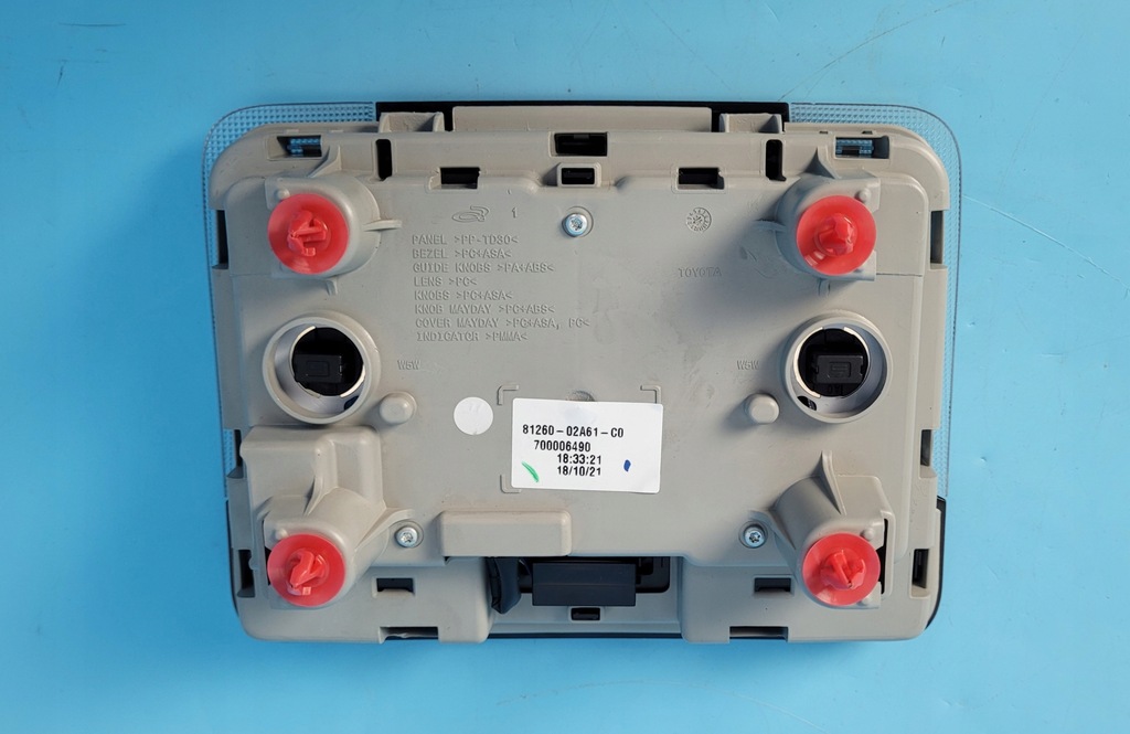 фото №9, Suzuki swace 1.8 hybrid 21r лампа освещение потолок кабины 81260-02a61