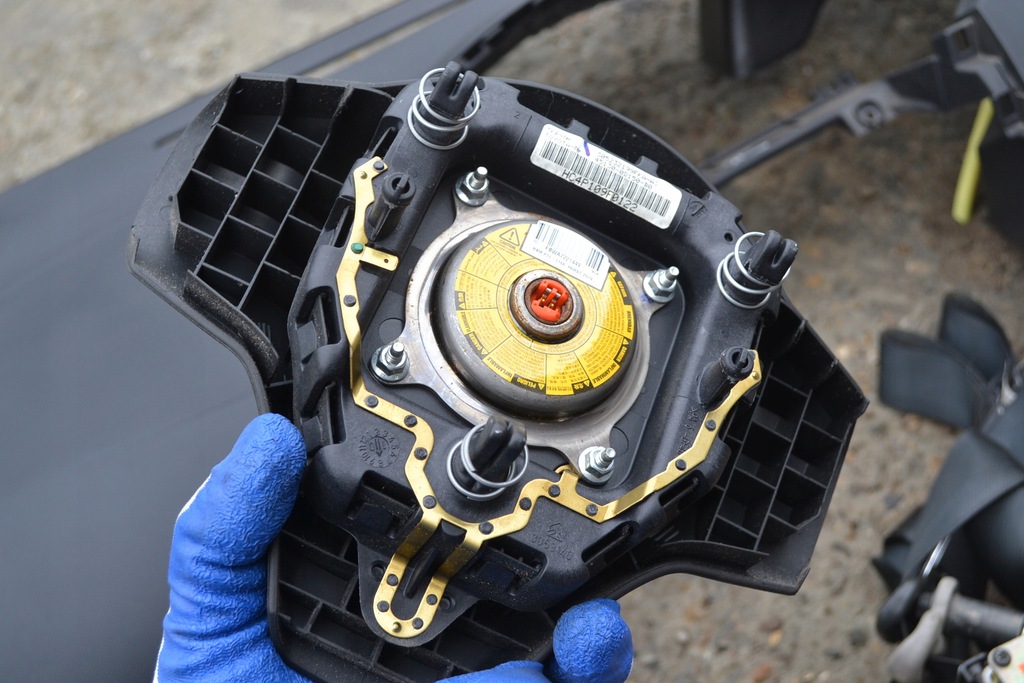 фото №8, Toyota yaris ii панель приладів консоль подушки безпеки ремені