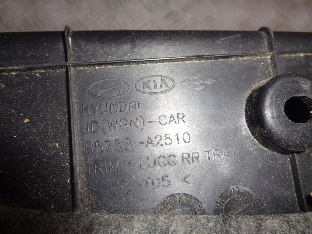 фото №12, Полиця бардачок лоток багажника kia ceed 2 ii kombi 2012- 85752-a2510 eu