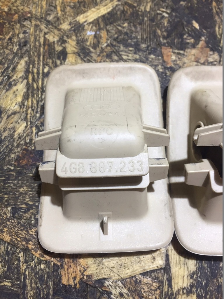 фото №10, Audi a6 c7 заглушка isofix задняя комплект 4g8887233
