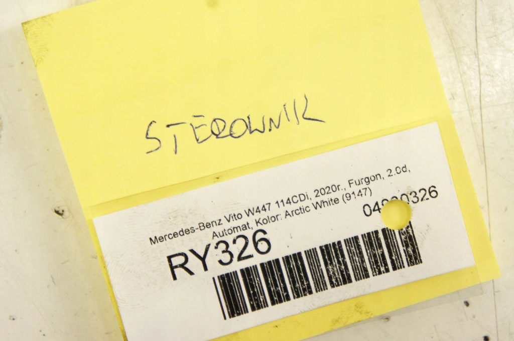 фото №6, Ry326 mercedes vito w447 2.0d регулятор турбонагнетателя a3c0544870000