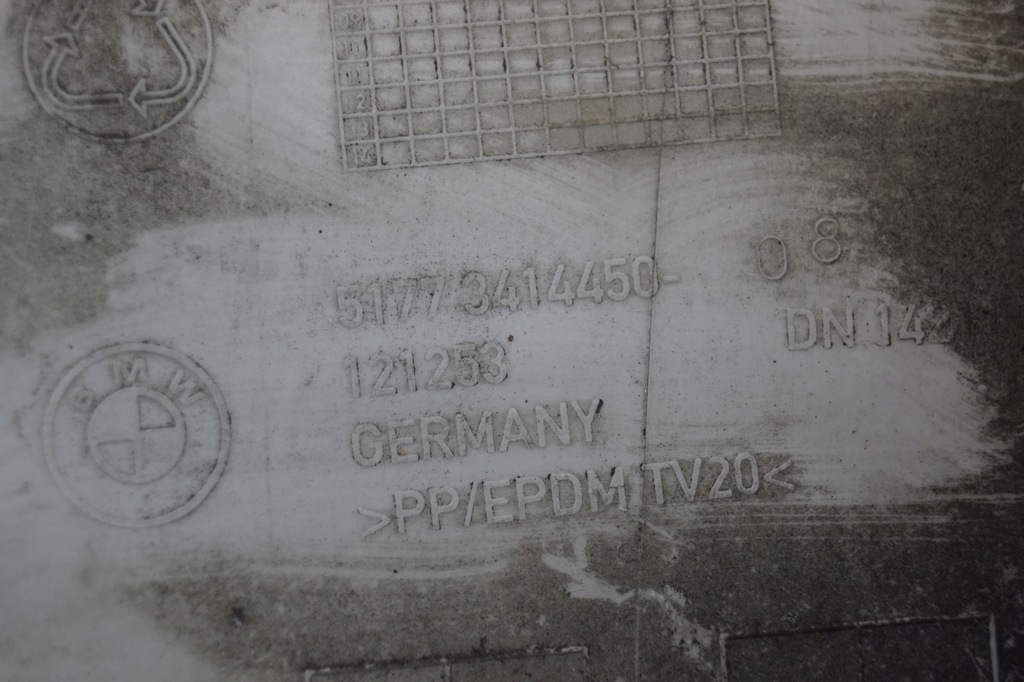 фото №12, Молдинг крыла правый задняя bmw x3 e83 3414450 m-pak