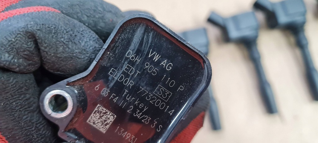 фото №8, Sq5 80a q5 lift катушка зажигания 3.0 tfsi 06h905110p s4 b9 8w s5 sq7