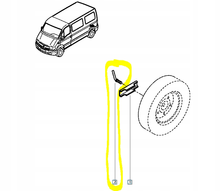 фото №8, Болт колеса renault master оригінальний номер 5000393065