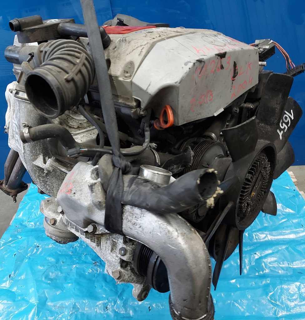 фото №11, Двигатель mercedes clk w208 2.0 компрессор 121.187 km 111944