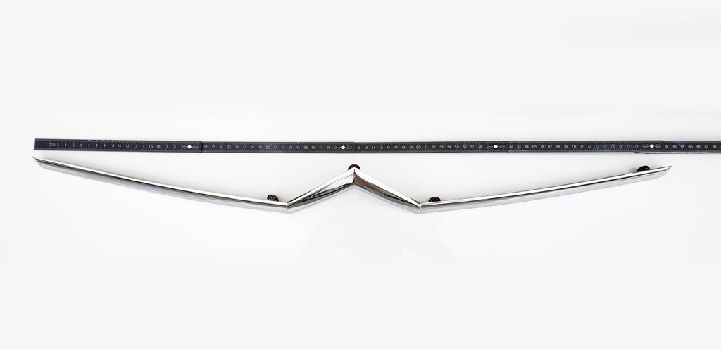 фото №16, Citroen c5 i igen молдинг хром хромована капот капот решітка радіатора перед передня