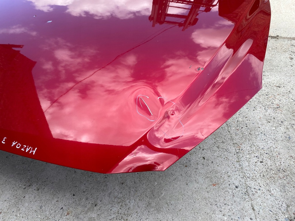 фото №5, Mazda 3 iii bm 2013- капот крышка двигателя