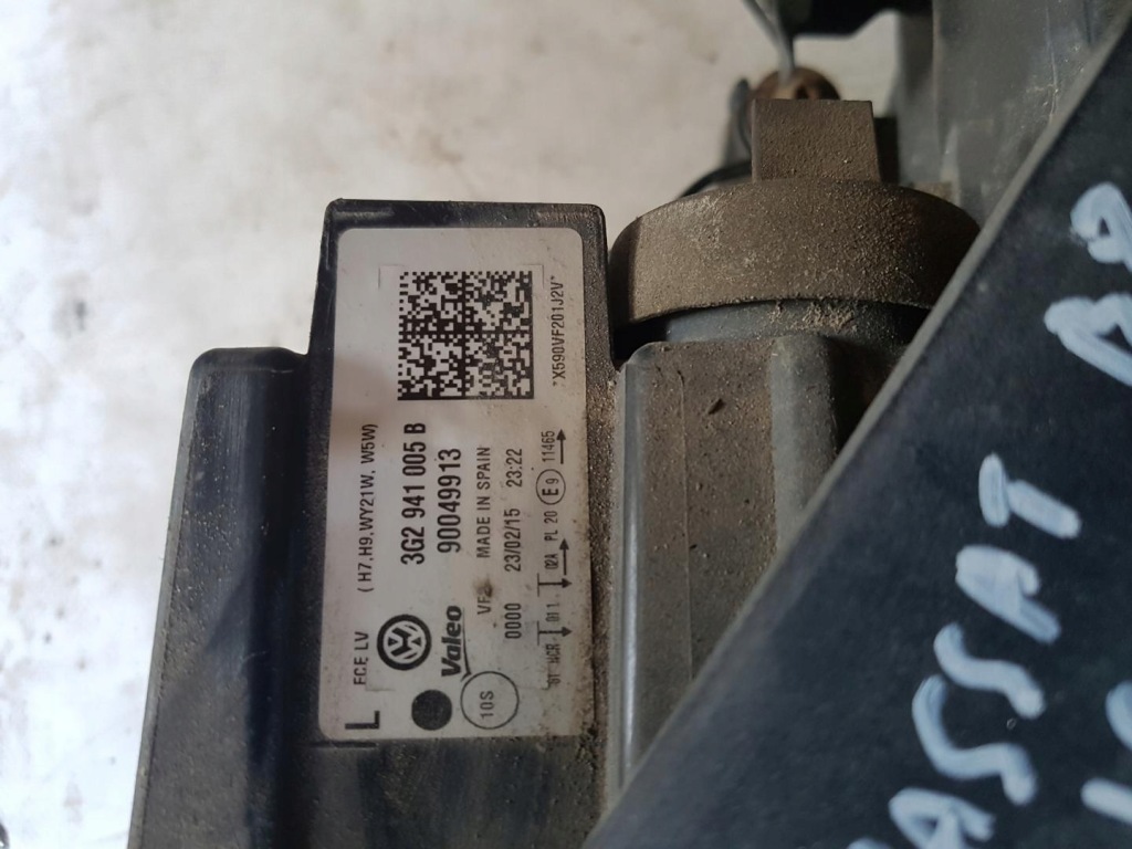 фото №5, Лампа левый перед anglik vw passat b8 3g2941005b