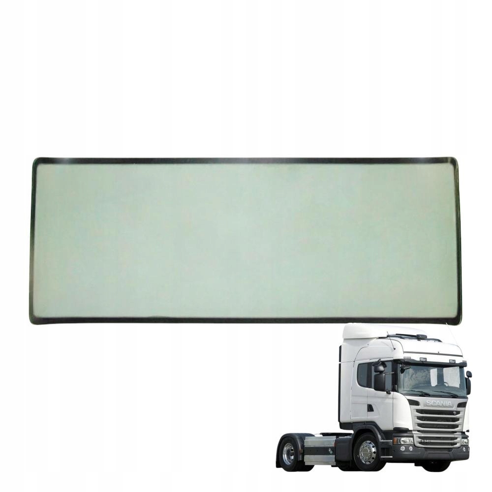 фото №1, Скло лобове scania r l p g 2004-16 зелений з синій ремінь na kleju