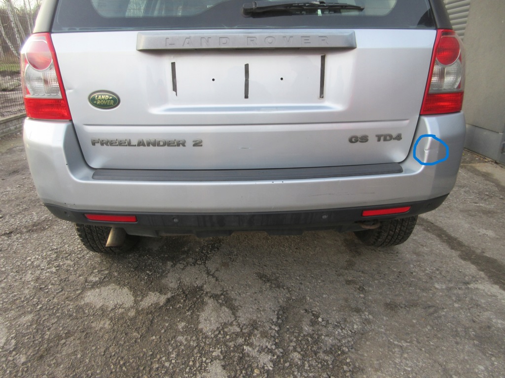 фото №1, Бампер задняя задний land rover freelander ii lrc798 pdc