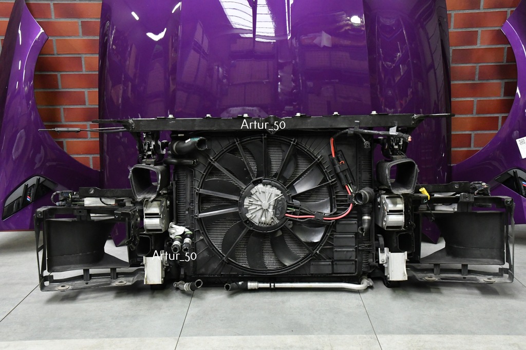 фото №8, Капот радіатор підсилювач лампи laser бампер bmw m3 g80