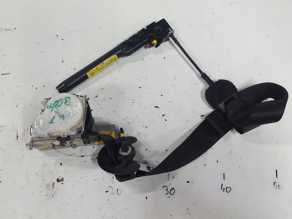 фото №1, Peugeot 3008 09r- pas безпеки лівий перед