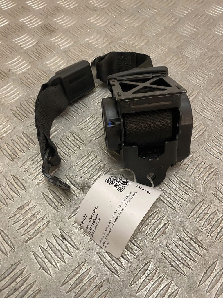 фото №5, Bmw 3 g20 g21 pas безпеки сидіння заднього