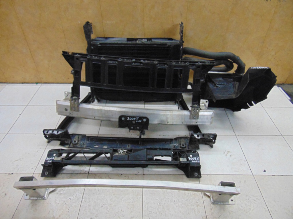 фото №1, Pas передній радіатор peugeot 3008 ii lift 1.5d