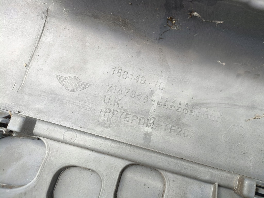 фото №10, Mini cooper s r55 бампер перед передній dark silver