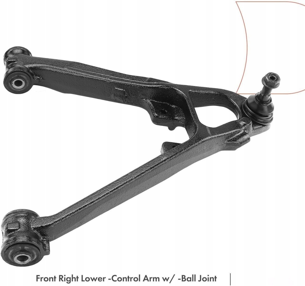 фото №1, Chevrolet silverado tahoe gmc cadillac escalade 2007-14 рычаг нижний правый