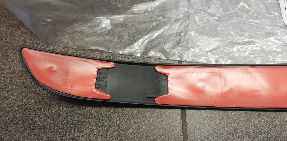 фото №7, Bmw e90 e91 молдинг бампера левая перед nowa oryg