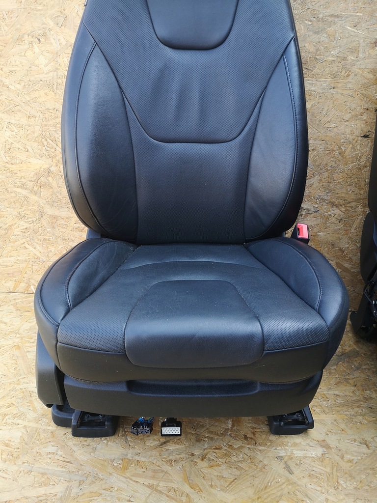 фото №7, Ford edge mk2 сидіння заднє сидіння обшивки шкіра підігрів електричний