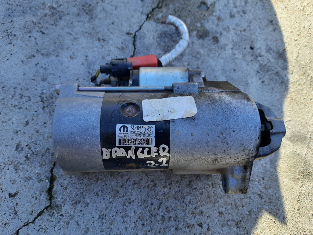 фото №1, Стартер jeep wrangler jl 2.2 дизель