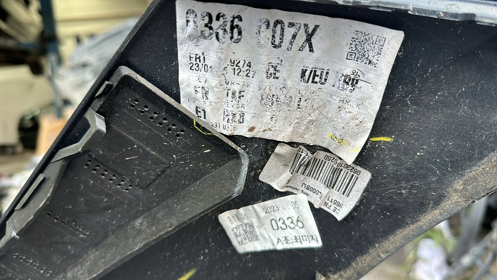 фото №7, Hyundai ioniq 6 2022- бампер перед передній