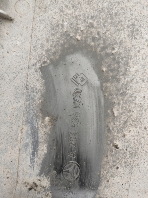 фото №7, Mercedes w204 c klasa защита плита pod двигатель