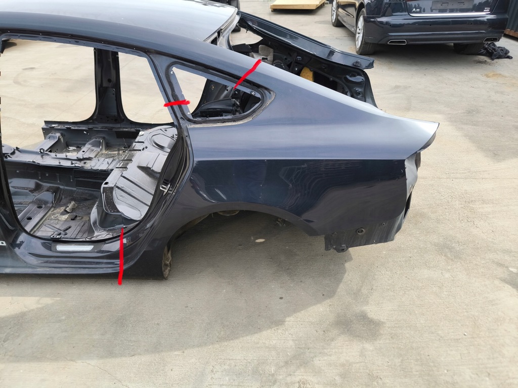 фото №8, Четверть крыло задняя левая сторона audi a5 8t 8t8 sportback 2008-2016 !!!