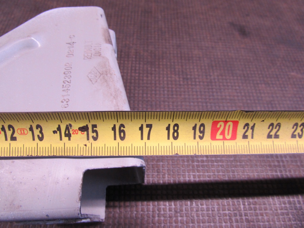 фото №8, Кронштейн кронштейн крыла левый перед dacia dokker 12-17r 631452390r