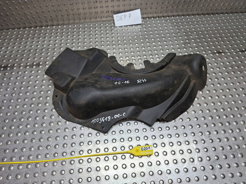 фото №1, Защита амортизатора перед правая tesla model s 12-16 1005419-00-c