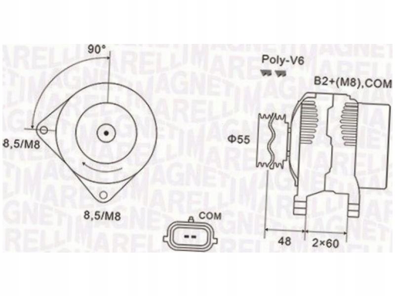 фото №2, Генератор renault fluence 1.5 laguna iii 1.5