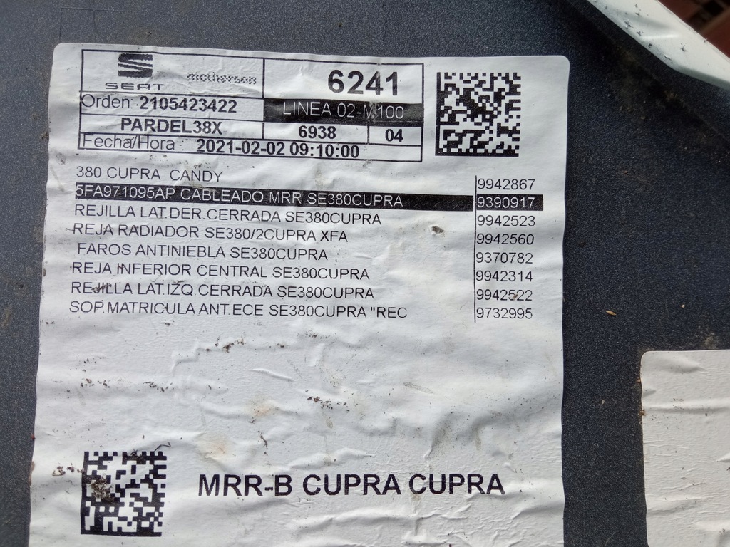 фото №11, Бампер перед seat leon iv cupra 5fa