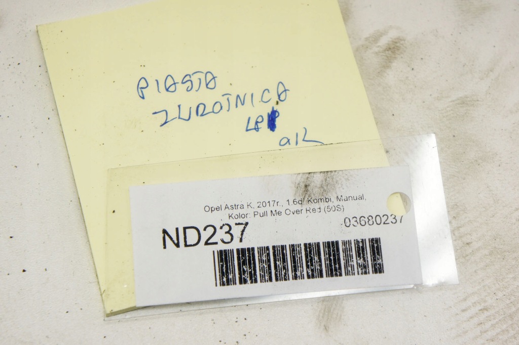 фото №8, Nd237 opel astra k 1.6d поворотный кулак левый перед