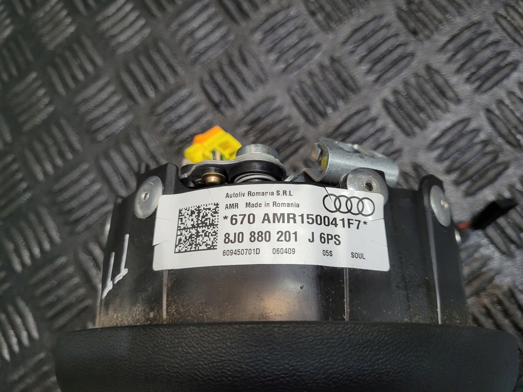фото №5, Подушка водителя подушка безопасности 8j0880201 audi tt 8j