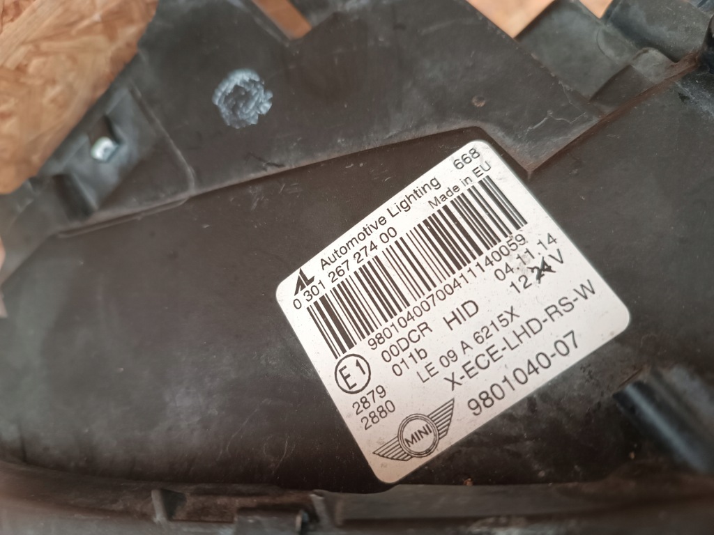 фото №8, Лампа правий перед eu mini cooper countryman r60 9801040-07 ксенон 9801040