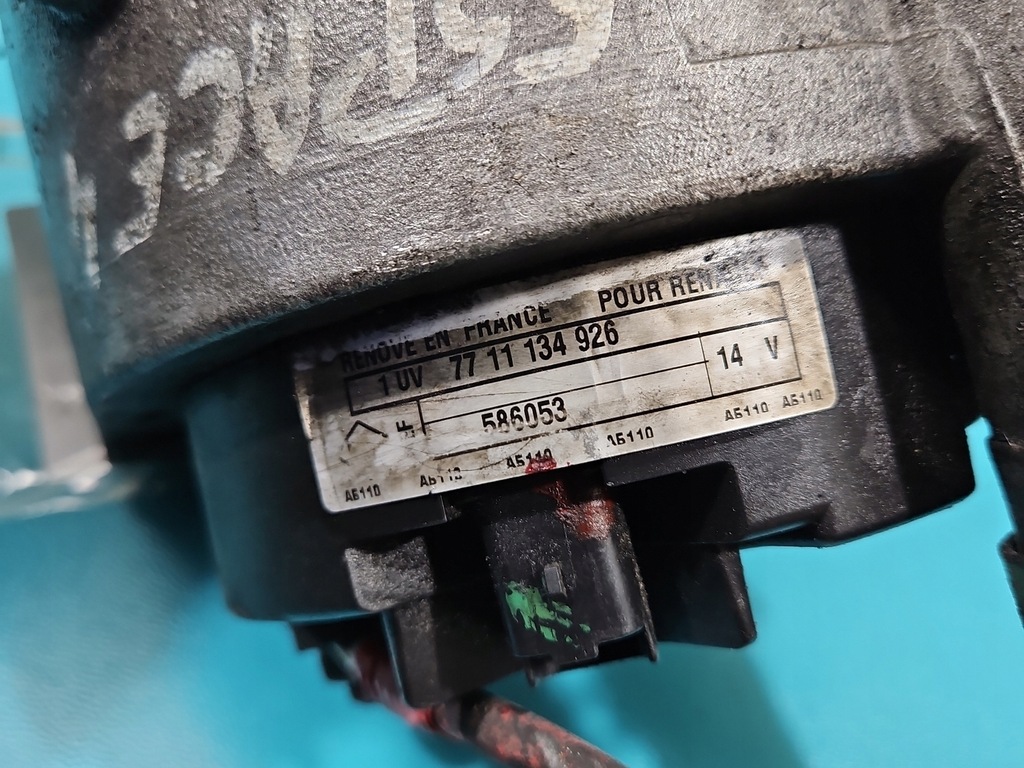 фото №10, Генератор renault espace iv sg15l027 s542819r 1.9 dci