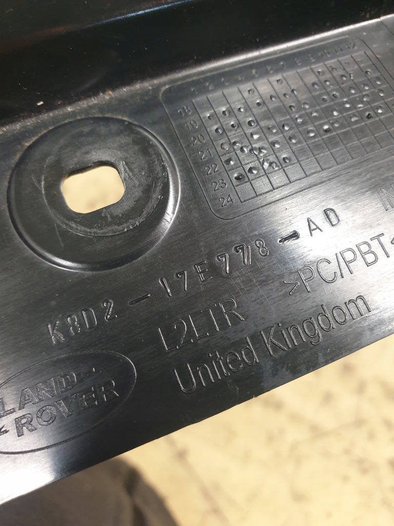 фото №13, Land rover evoque l551 абсорбер бампера перед k8d2-17e778-ad