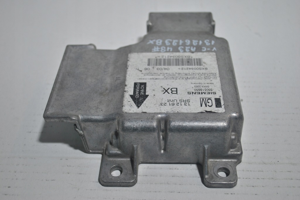 фото №6, Датчик подушка безпеки модуль opel vectra c 13126123bx