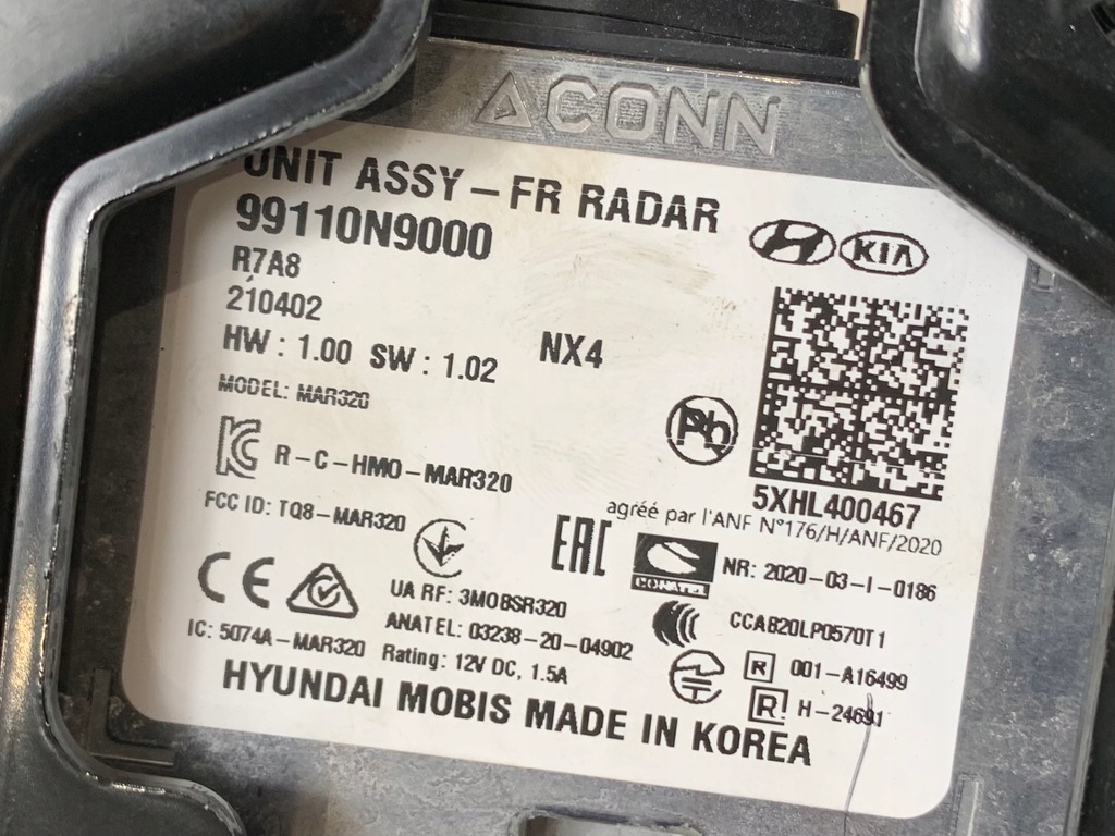 фото №5, Hyundai kia радар distronic датчик 99110n9000