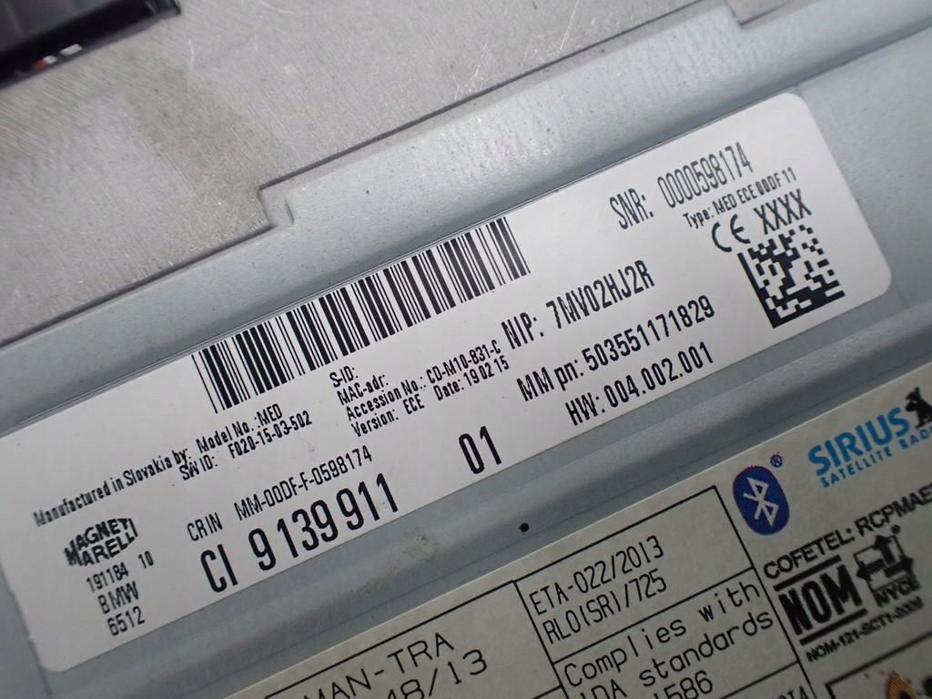 фото №7, Навигация navi радио дисплей bmw 2 f45 f46 15r