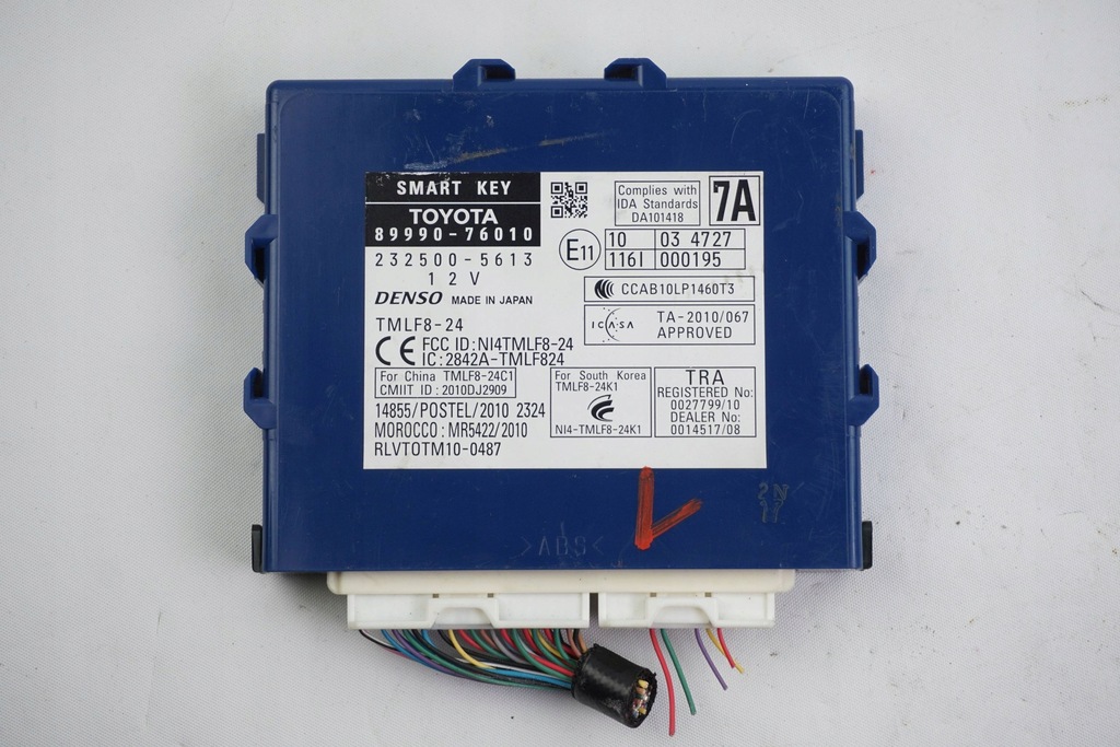 фото №1, Модуль smart key lexus ct 89990-76010