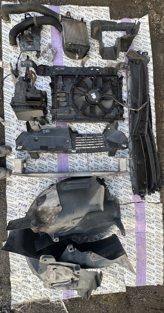 фото №7, Бампер капот крила крила радіатор citroen jumpy iv перед kompletny