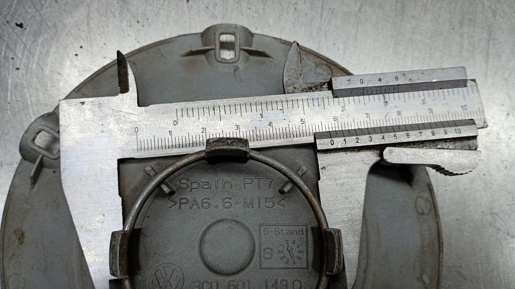 фото №10, Ковпачки alufelg vw оригінальний номер 3c0601149q vw 145mm