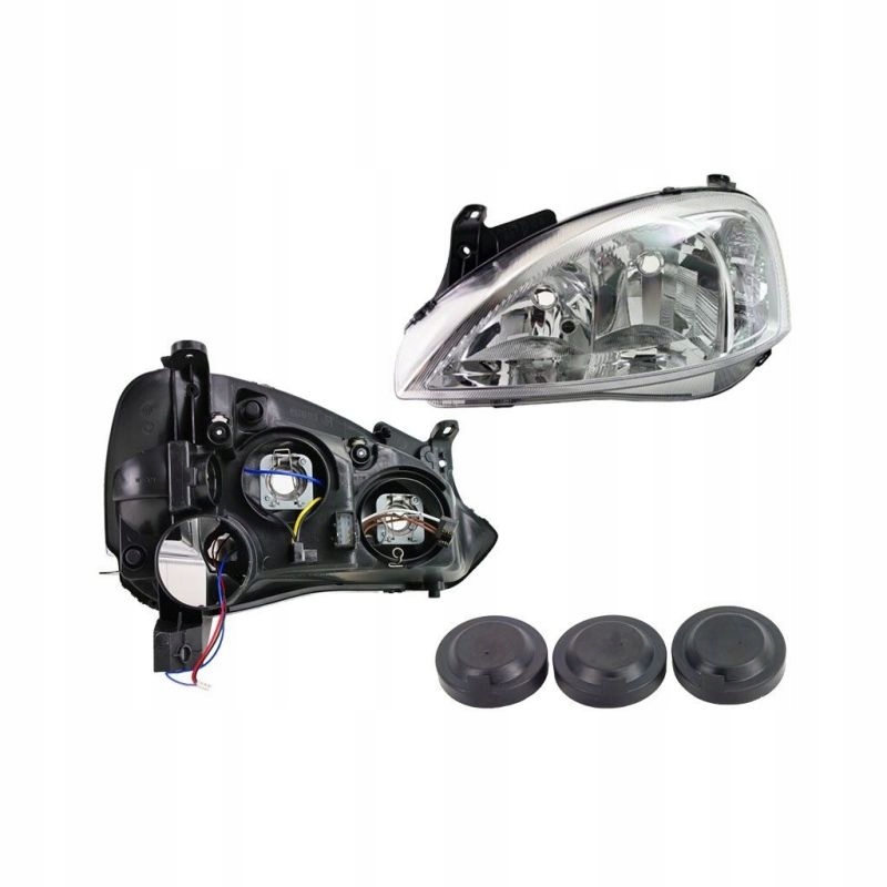 фото №1, Фара лампа левый opel corsa combo c 03-05 tyc